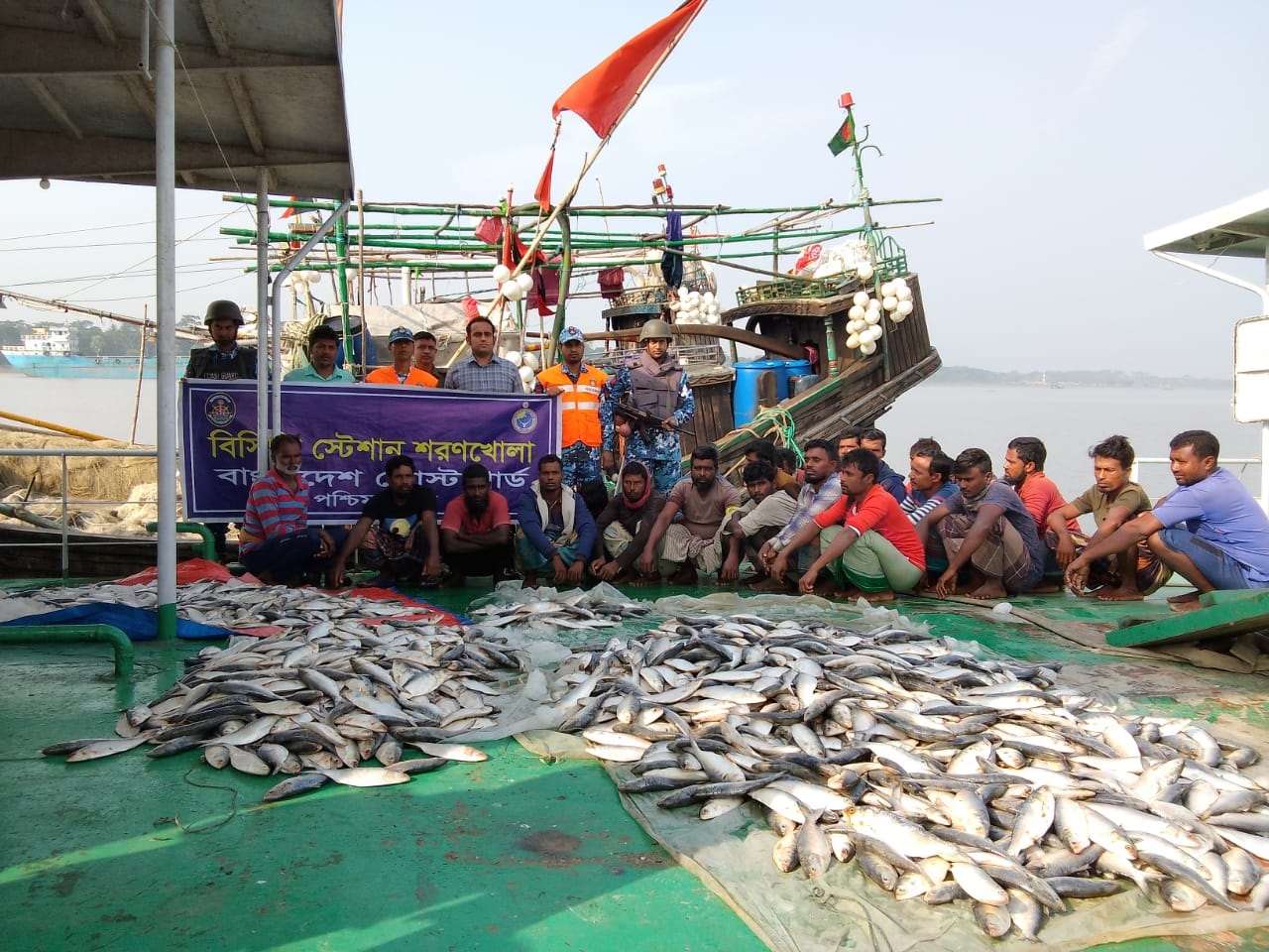 জাটকা সংরক্ষণ অভিযানে ২শ’ কেজি  ইলিশ জব্দ