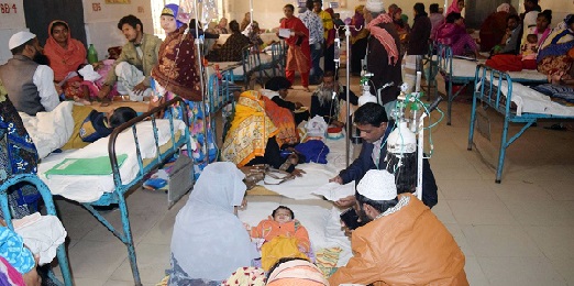 বাড়ছে শীতের তীব্রতা, বাড়ছে শীতজনিত রোগীর সংখ্যা