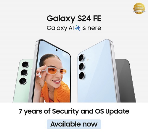এআই অভিজ্ঞতা সমৃদ্ধ করতে স্যামসাং নিয়ে এলো গ্যালাক্সি এস২৪ এফই