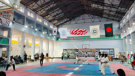 রাবিতে ৩য় বারের মতো আন্তঃবিভাগ তায়কোয়ানডো প্রতিযোগিতা শুরু