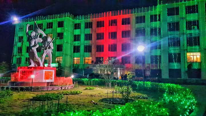 বিজয়ের সাজে সজ্জিত নোবিপ্রবি