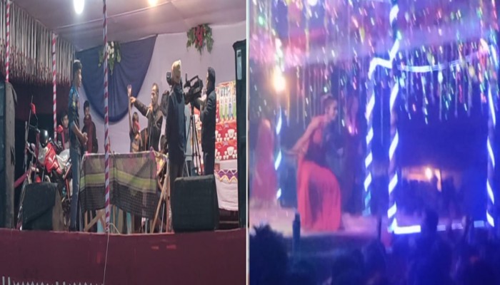 ঠাকুরগাঁওয়ে আজাদ মেলায় চলছে অশ্লীল নৃত্য ও লটারি