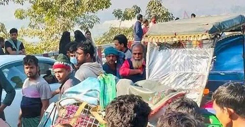 ভৈরবে অটোরিকশা-কাভার্ডভ্যান সংঘর্ষ, তিন নারীসহ নিহত ৫