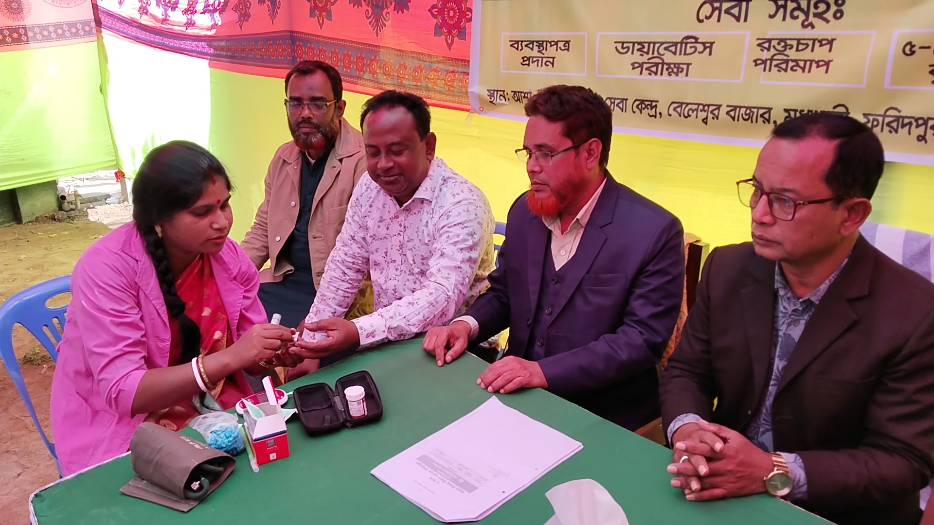 বিজয় দিবস উপলক্ষে মধুখালিতে আশা'র ফ্রি মেডিকেল ক্যাম্প