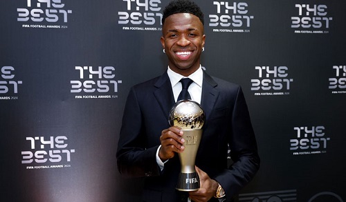 ফিফার বর্ষসেরা ‘দ্য বেস্ট’ ভিনিসিয়ুস