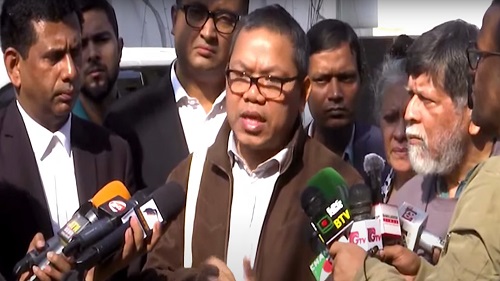 ট্রাইব্যুনালে গুমের অভিযোগ: মাইকেল চাকমার আসামী হাসিনা