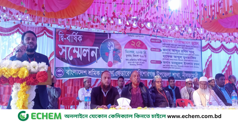 কিশোরগঞ্জে বাংলাদেশ শ্রমিক কল্যাণ ফেডারেশনের কমিটি গঠন, আবারও সভাপতি রতন