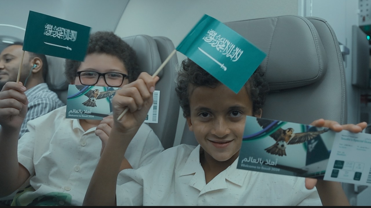 Saudia Celebrates Saudi Arabia’s 2034 FIFA World Cup Win with Exclusive In-Flight Surprises