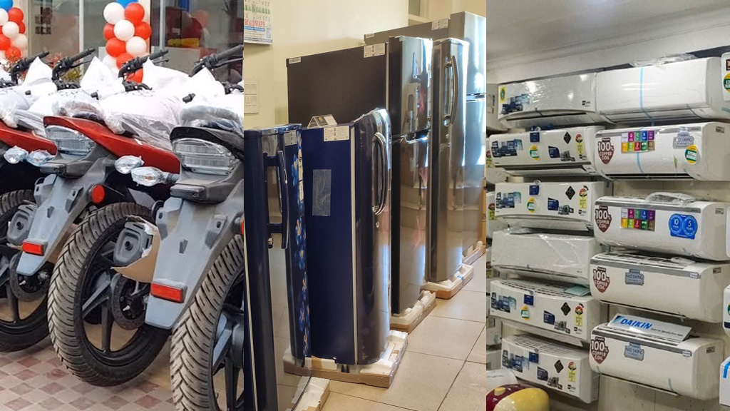 দেশীয় ফ্রিজ এসি-মোটরসাইকেলের বাড়তে পারে দাম