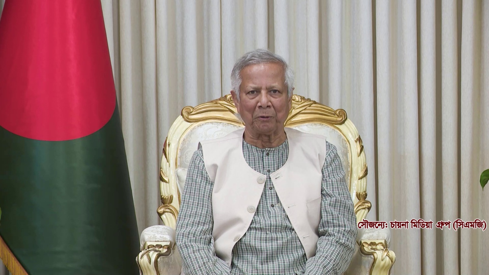 চীনা নববর্ষে শুভেচ্ছা জানালেন প্রধান উপদেষ্টা