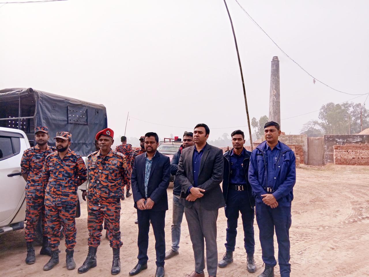 কুড়িগ্রামের নাগেশ্বরীতে ৩ ইটভাটার কার্যক্রম সম্পূর্ণভাবে বন্ধ