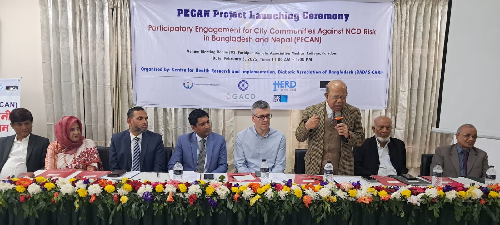 ফরিদপুরে অসংক্রামক রোগ প্রতিরোধে ”পিকান” প্রকল্প উদ্বোধন