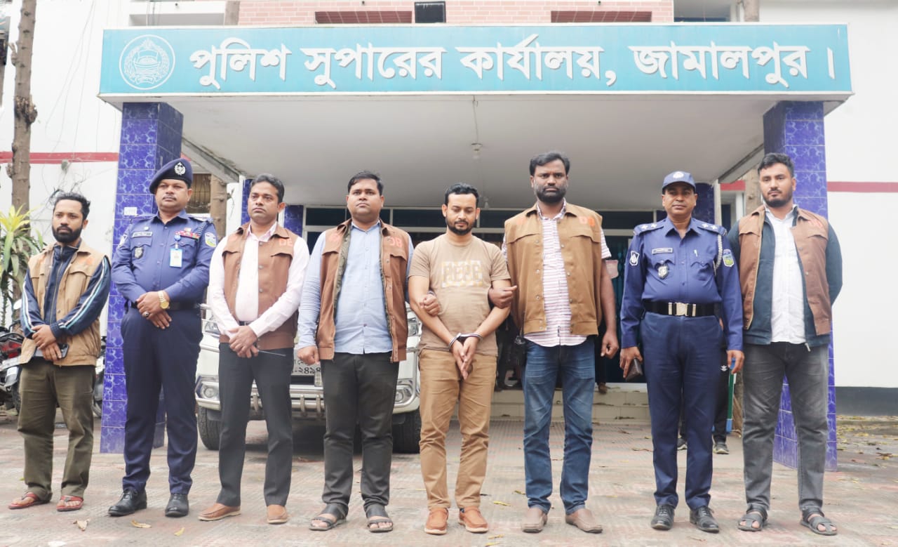জামালপুরে হাত-পা বিচ্ছিন্ন করে হত্যা, প্রধান আসামী হবিগঞ্জ থেকে গ্রেফতার