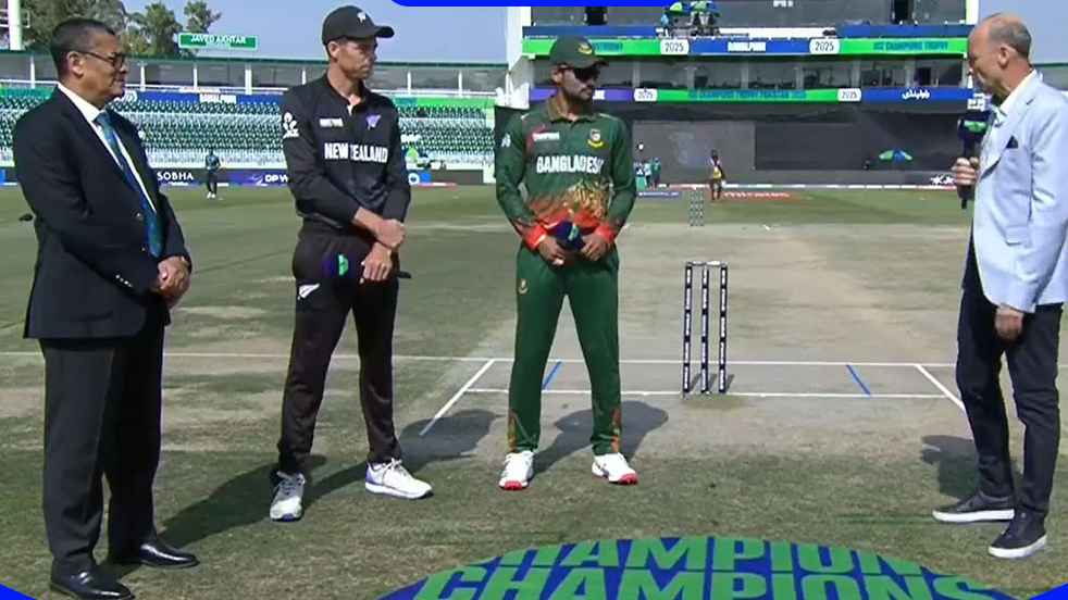 বাঁচামরার লড়াইয়ে টস হেরে ব্যাটিংয়ে বাংলাদেশ