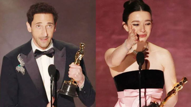 অস্কারে সেরা অভিনেতা ব্রডি, অভিনেত্রী মাইকি