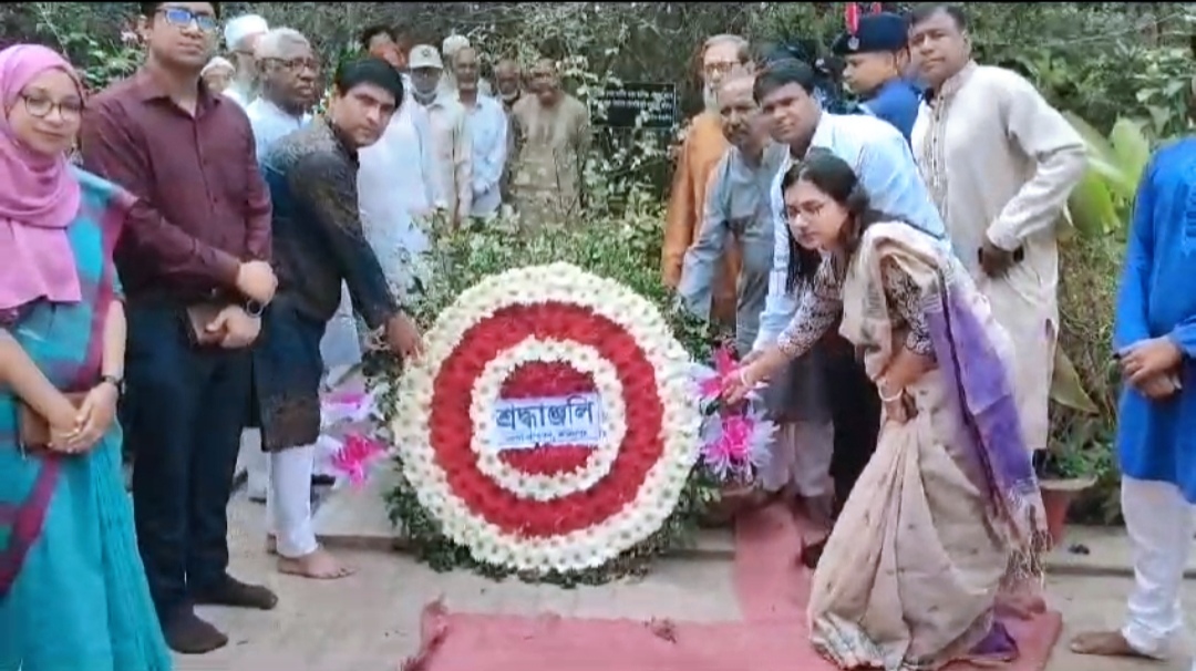 ফরিদপুরে নানা আয়োজনে পল্লীকবি জসিম উদদীন এর ৪৯তম মৃত্যুবার্ষিকী পালন