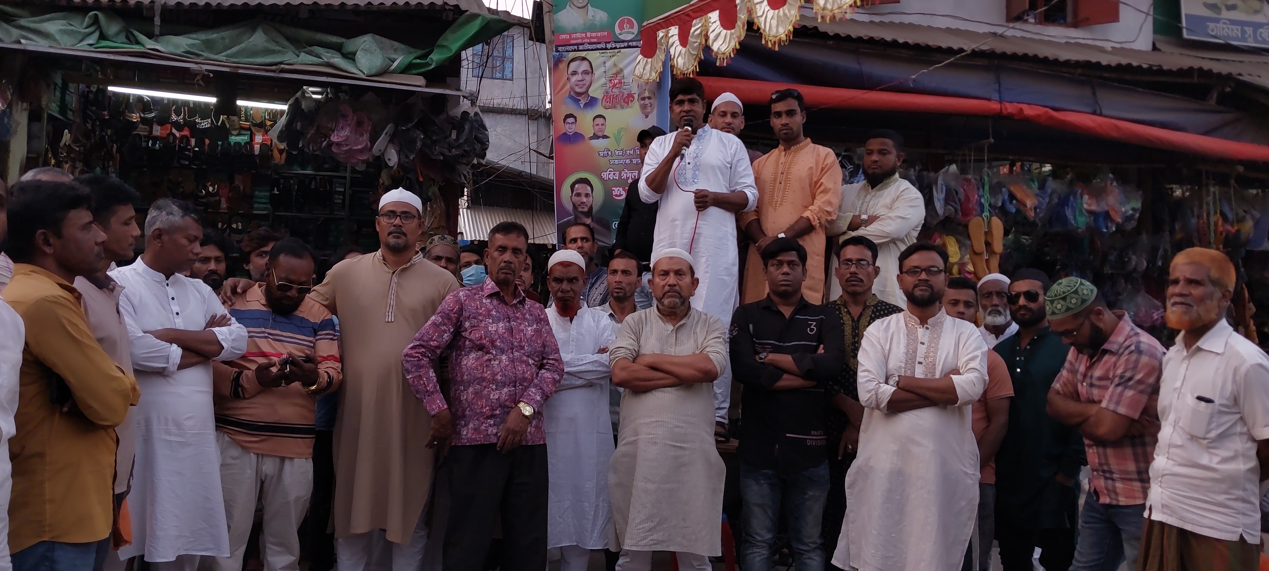 মোরেলগঞ্জে বিএনপির পথসভা অনুষ্ঠিত