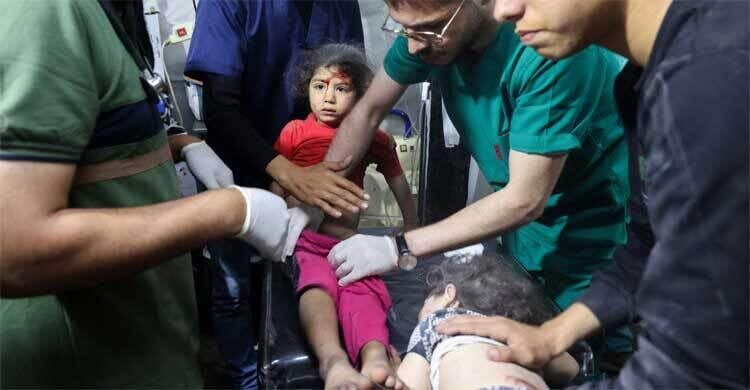 গাজায় প্রতি ৪৫ মিনিটে একটি শিশুর প্রাণ কেড়ে নিচ্ছে ইসরায়েল