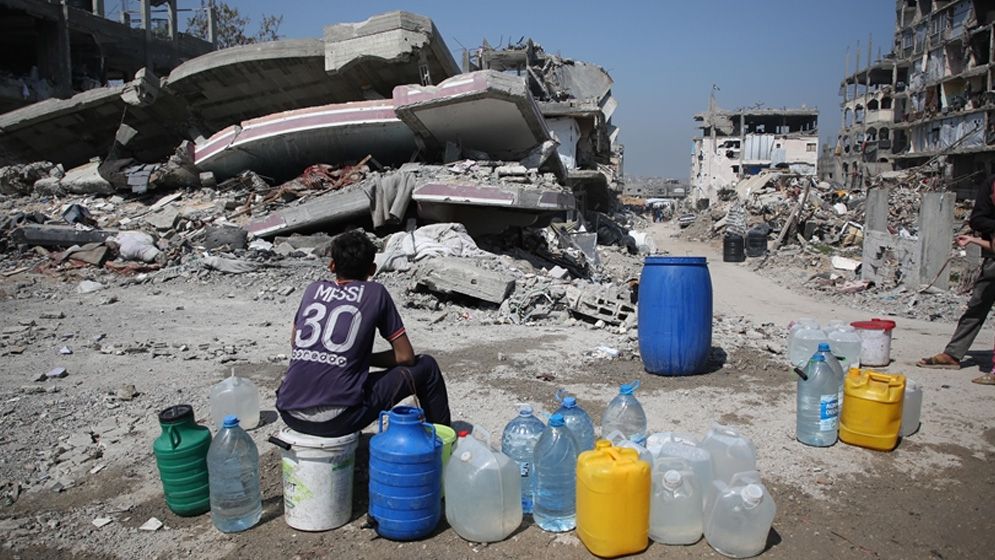 গাজায় ৭০ শতাংশ পানি সরবরাহ বন্ধ করল ইসরাইল