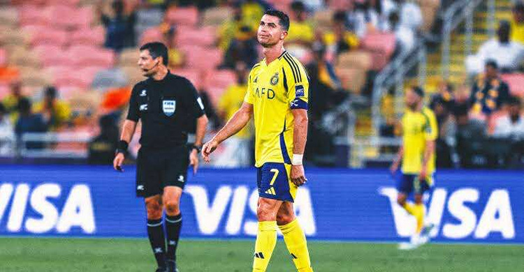 জাপানের ক্লাবের কাছে হেরে বিদায় রোনালদোর আল নাসরের