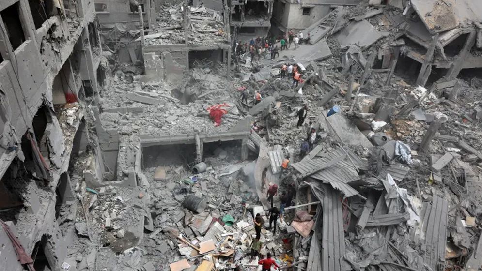 গাজায় ইসরাইলি বিমান হামলায় নিহত ৩৯ ফিলিস্তিনি