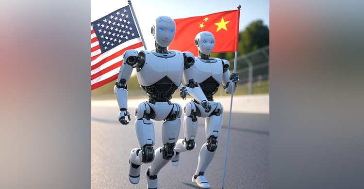 এআই প্রতিযোগিতায় যুক্তরাষ্ট্রকে হারাতে চীনের অভিনব পরিকল্পনা