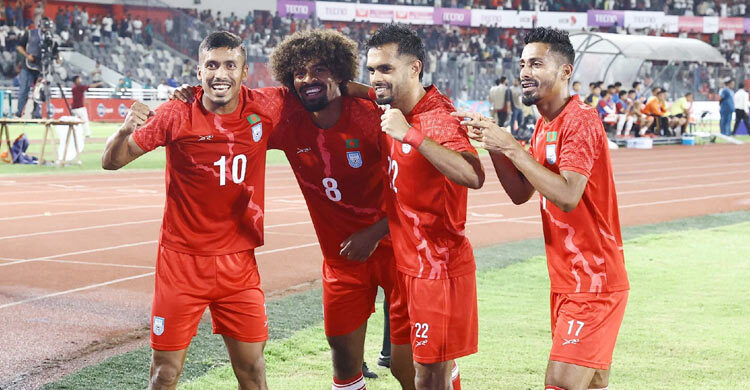 হামজা-ফাহামিদুলের ম্যাচে বাংলাদেশের জয়