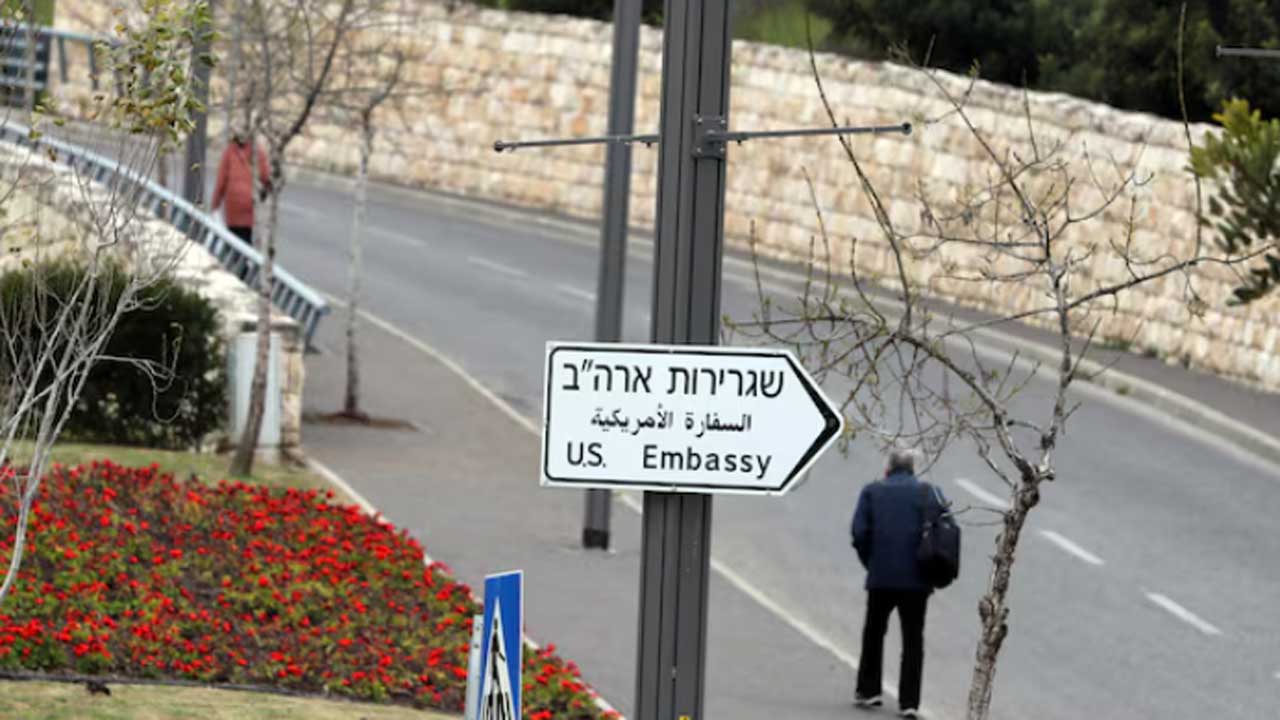 জেরুজালেমে মার্কিন দূতাবাস ৩ দিনের জন্য বন্ধ ঘোষণা