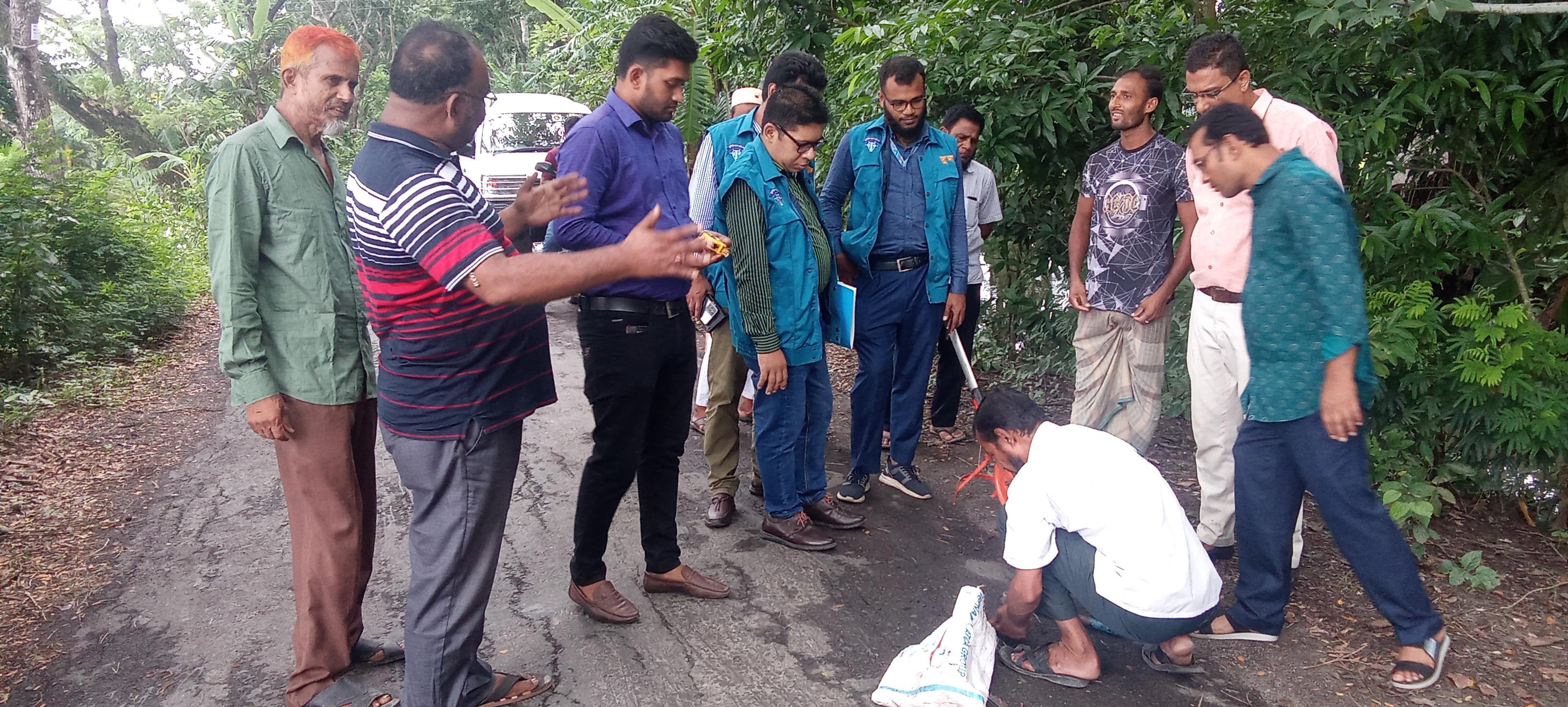 নলছিটিতে সড়ক সংস্কারে অনিয়ম, তদন্তে দুদক