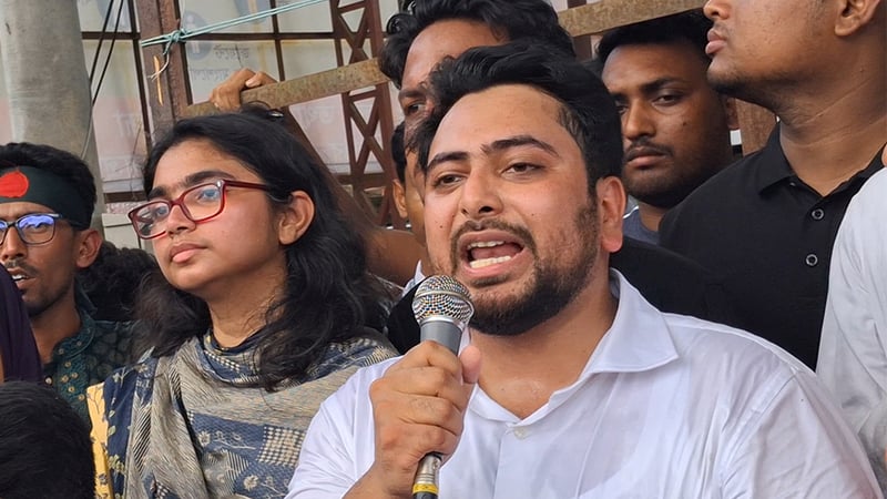 জুলাই গণঅভ্যুত্থানের পথেই এই বাংলাদেশকে চলতে হবে: নাহিদ ইসলাম