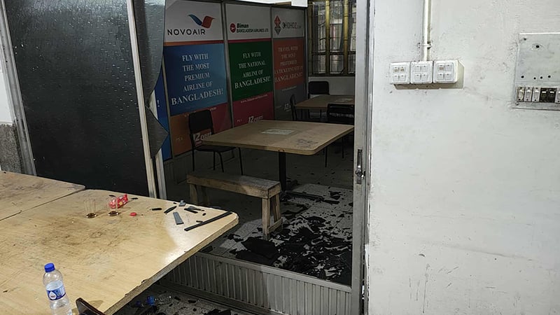 ছাত্রদলের হামলায় হাবিপ্রবিসাসের অফিস ভাঙচুর, চবিসাসের নিন্দা