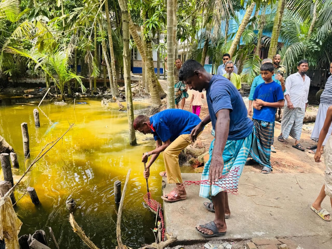 লক্ষ্মীপুরের জলাশয় উদ্ধার, মানুষের স্বস্তি