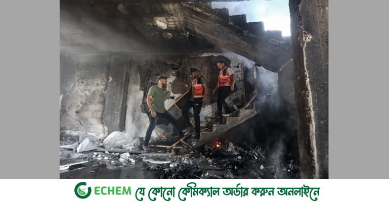 গাজায় ইসরায়েলি হামলায় নিহত ৮২, ধ্বংসস্তূপে ‘প্রলয়ঙ্কর’ দৃশ্য