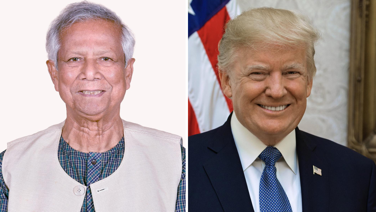 ড. ইউনূসকে ট্রাম্পের, চিঠিযুক্তরাষ্ট্রে বাংলাদেশের রপ্তানি পণ্যে ৩৫% শুল্ক