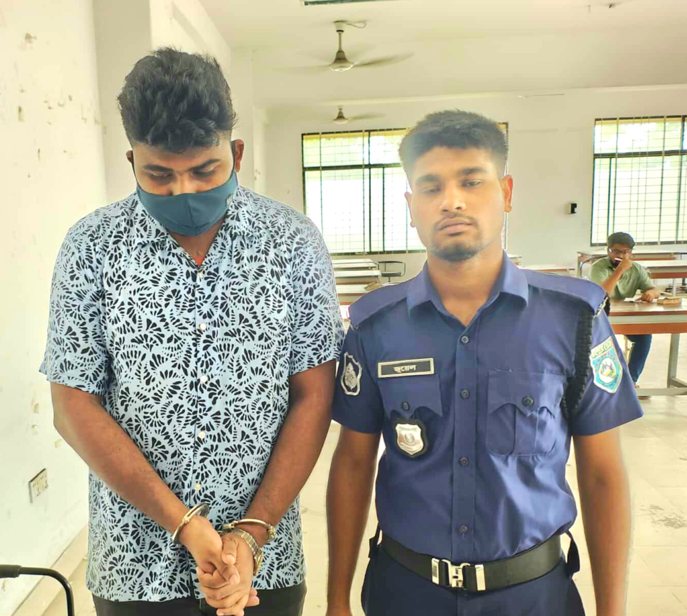 হাবিপ্রবিতে পরীক্ষা দিতে এসে আটক ছাত্রলীগ নেতা