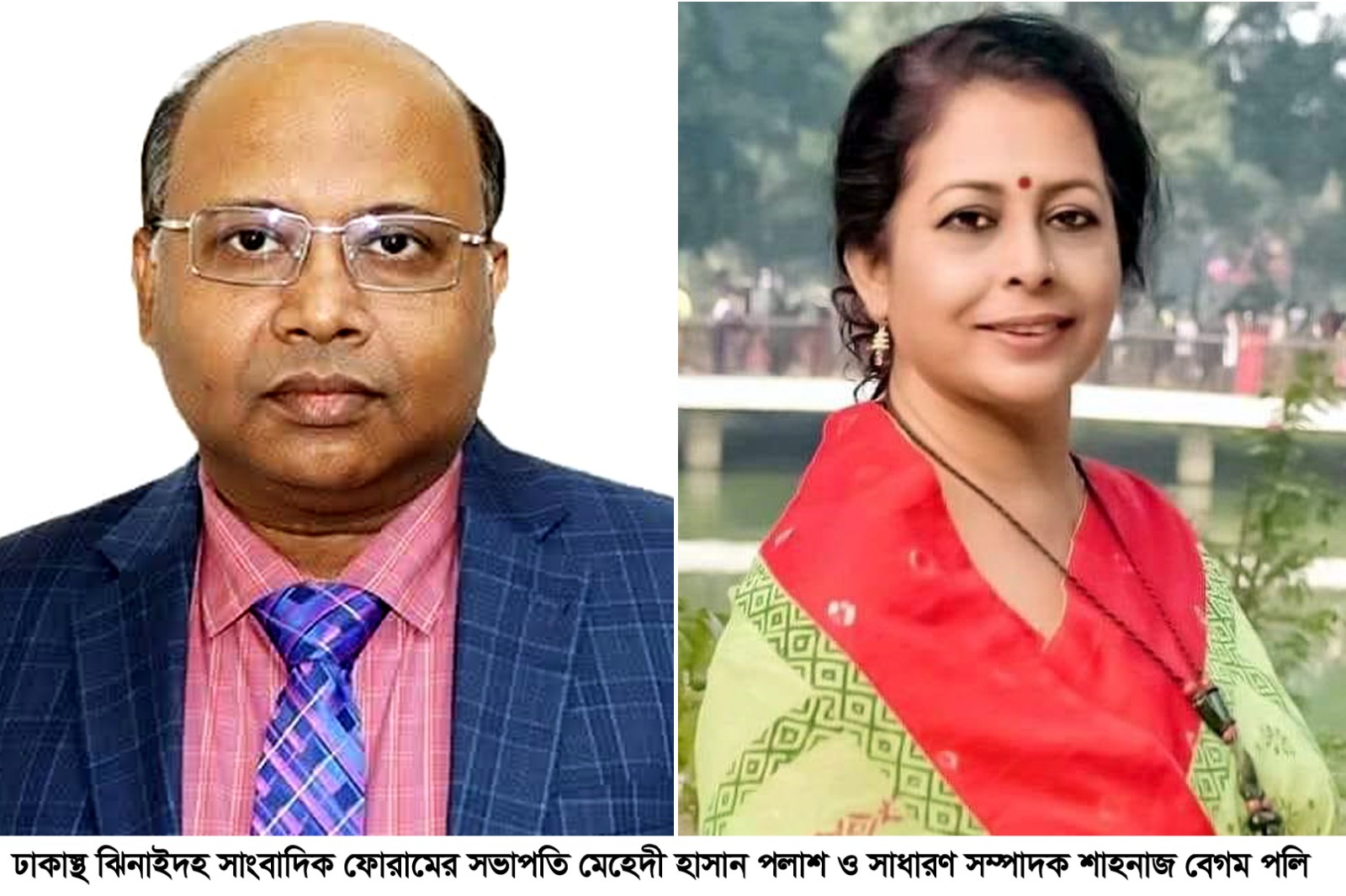 ঝিনাইদহ সাংবাদিক ফোরাম ঢাকার পূর্ণাঙ্গ কমিটি গঠন: সভাপতি পলাশ, সম্পাদক পলি