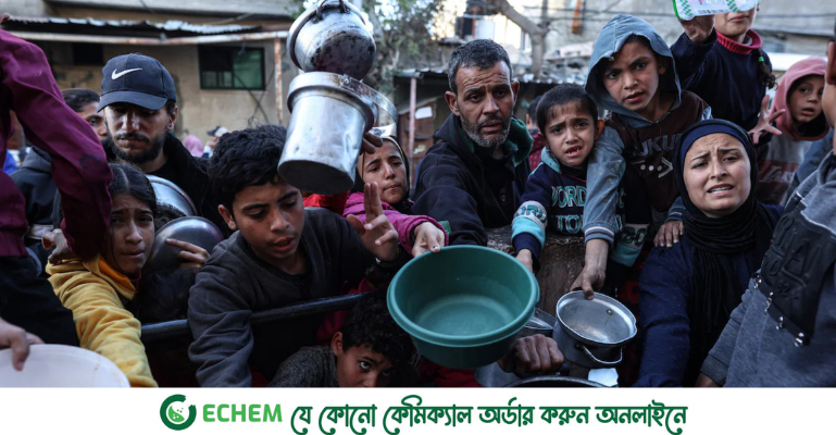 গাজায়  ১০ লাখ নারী ও কিশোরী ভয়াবহ অনাহারের মুখে