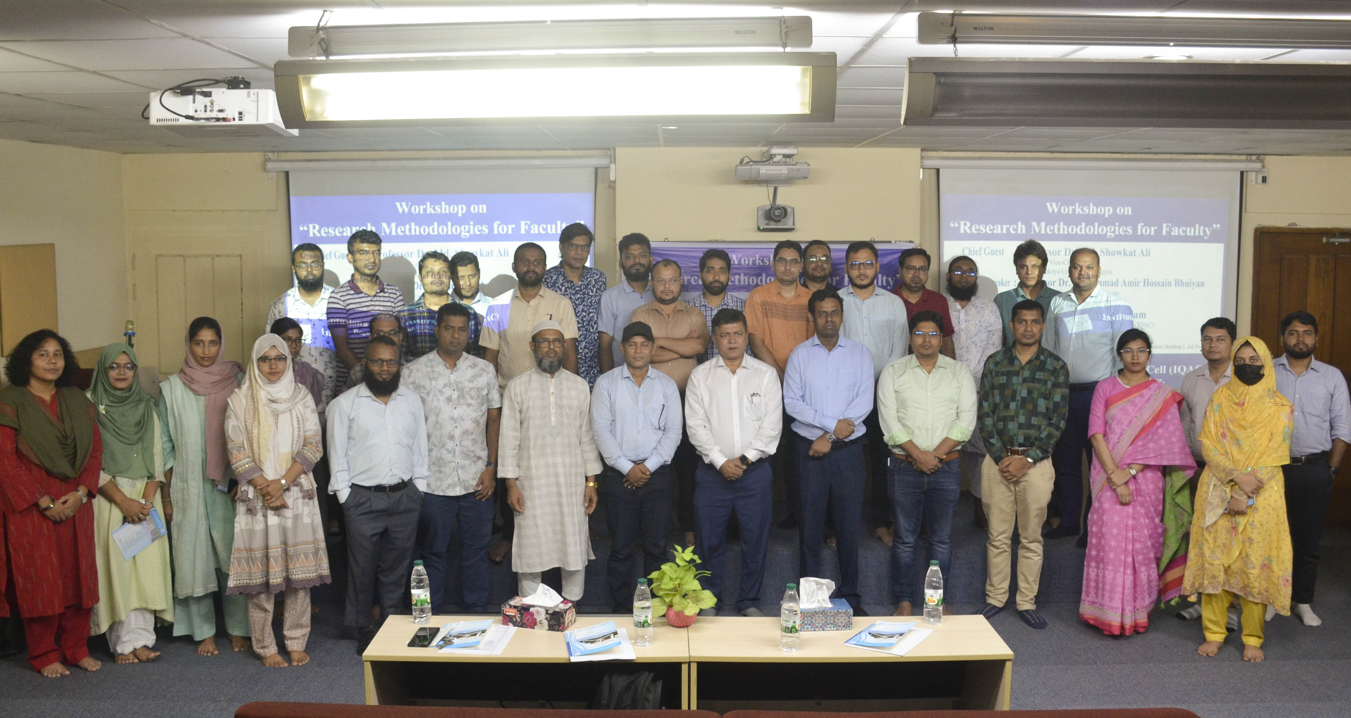 বেরোবিতে গবেষণা পদ্ধতি বিষয়ক কর্মশালা অনুষ্ঠিত