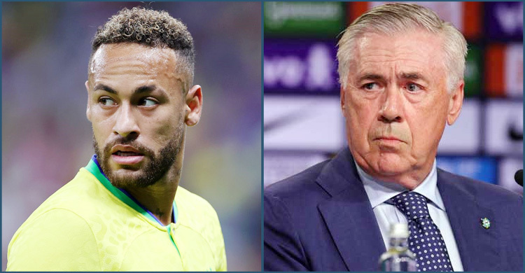 বিশ্বকাপে খেলতে নেইমারকে যে শর্ত দিলেন আনচেলত্তি