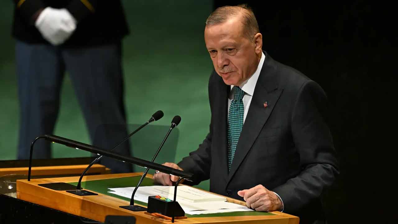 গাজায় যুদ্ধ নয়, চলছে গণহত্যা: জাতিসংঘে এরদোয়ান