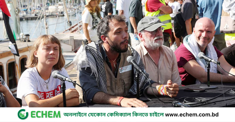 ইসরায়েলে অনির্দিষ্টকালের জন্য অনশন শুরু করেছেন ফ্লোটিলার অভিযাত্রীরা