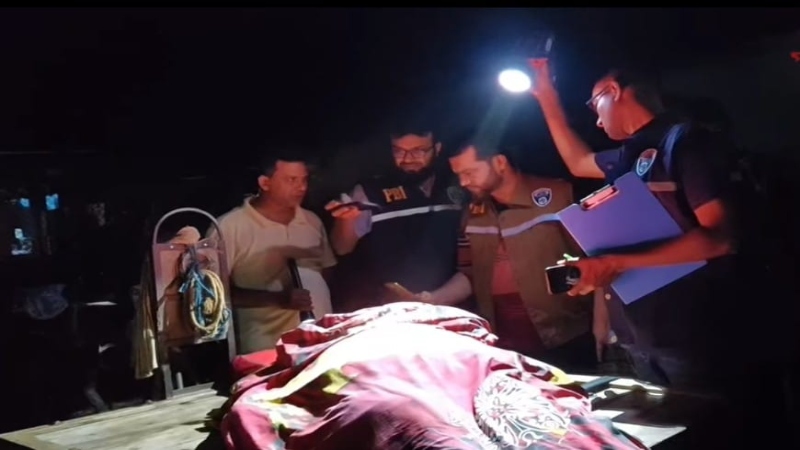 বড়াইগ্রামে মুখমণ্ডল থেঁতলে ষাটোর্ধ্ব বৃদ্ধাকে হত্যা