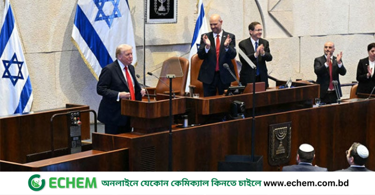 ইসরায়েলের পার্লামেন্টে ফিলিস্তিনের স্বীকৃতি দাবি, ট্রাম্পের ভাষণে বাধা