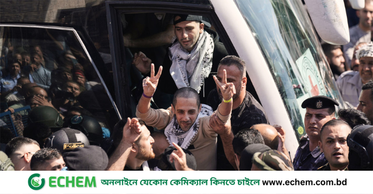 ৩ হাজার ৭০০ ফিলিস্তিনি কারাবন্দিকে মুক্তি দিলো ইসরায়েল