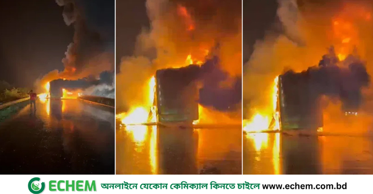 ভারতে মুহূর্তেই পুড়ে ছাই যাত্রীবাহী বাস, বহু হতাহতের শঙ্কা