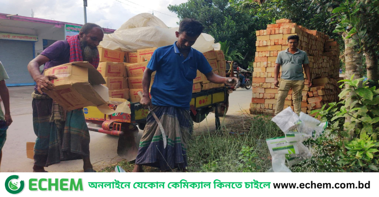 ফরিদপুরের নগরকান্দায় নকল সার জব্দ, চালককে জরিমানা