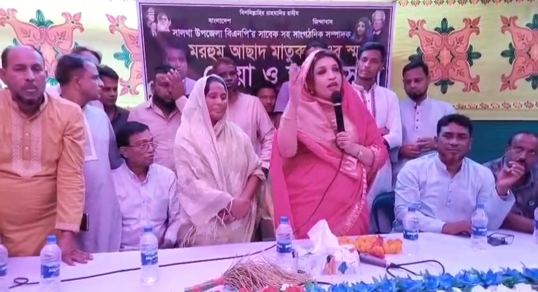 জেল-জুলুম সহ্য করা নেতাকর্মীদের মনে রাখবে দল: শামা ওবায়েদ