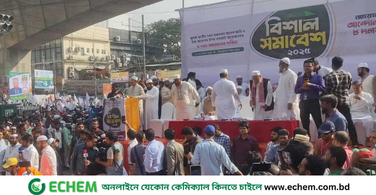 পল্টনে সমমনা আট দলের সমাবেশ শুরু