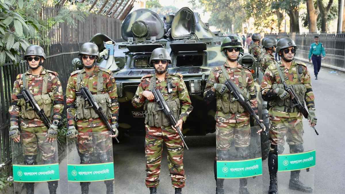 হাসিনার রায় ঘিরে ট্রাইব্যুনাল এলাকায় কড়া নিরাপত্তা