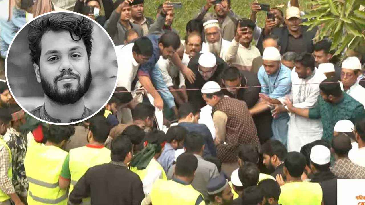 বিদ্রোহী কবির পাশে চিরঘুমে ওসমান হাদি